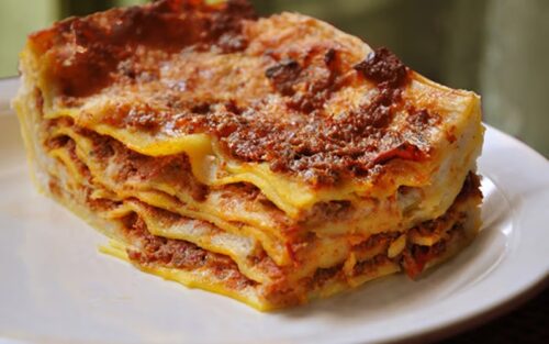 Lasagnes maison